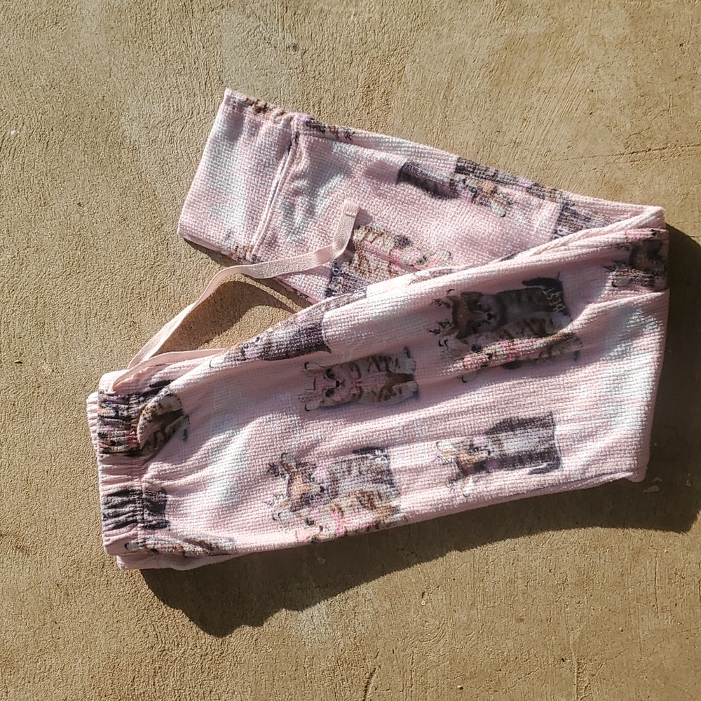Justice Girl's Size 12 Waffle PJ Pants